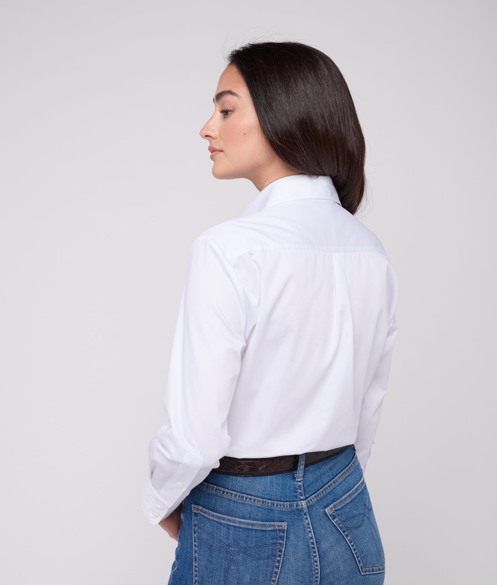 Lucchese x Dallas Cowboys Blouse :: White - Image 4