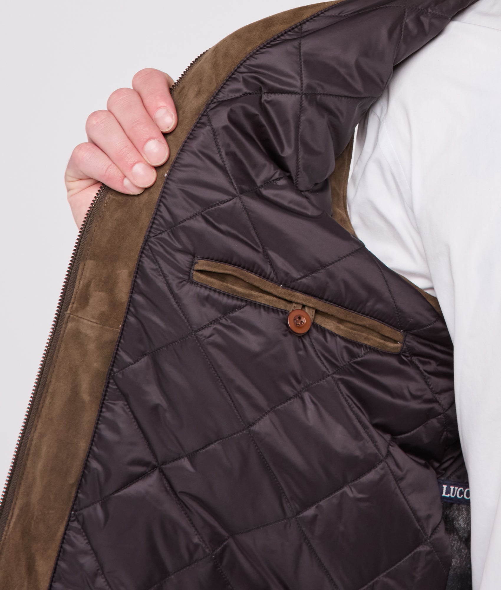 Rit Two-Tone Vest :: Olive - Image 11