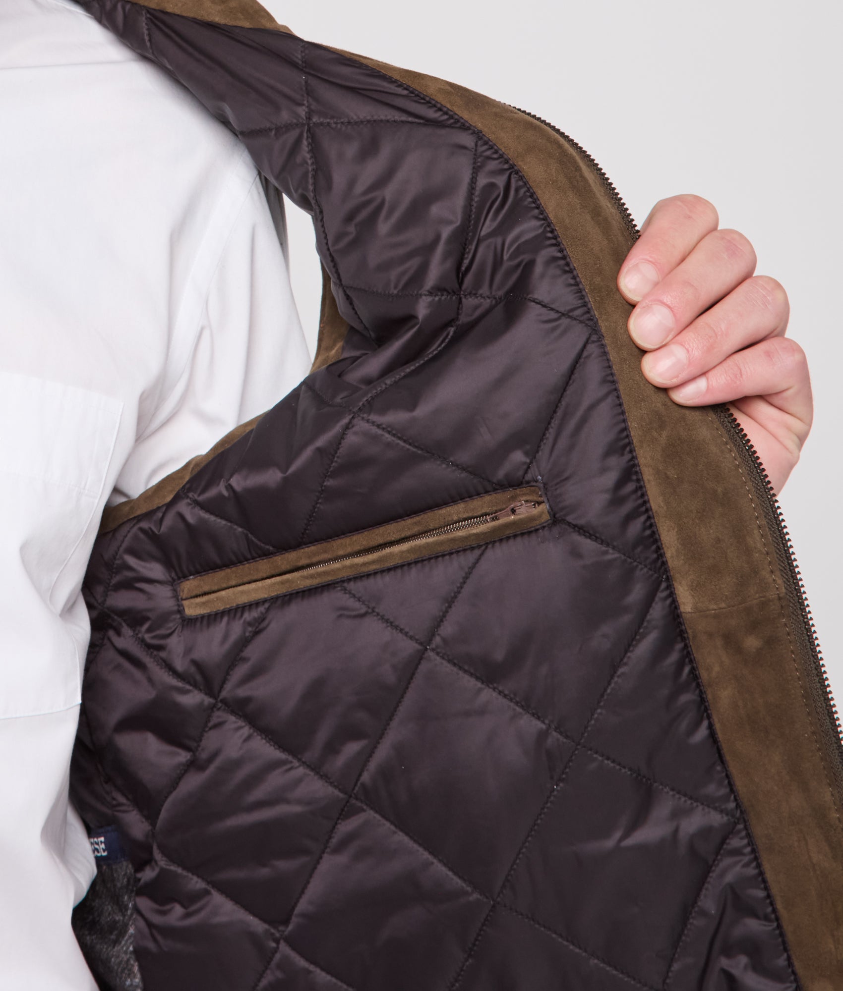 Rit Two-Tone Vest :: Olive - Image 12