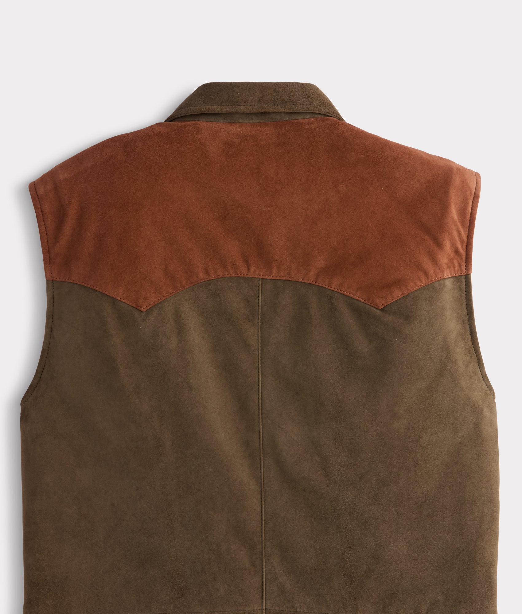 Rit Two-Tone Vest :: Olive - Image 7
