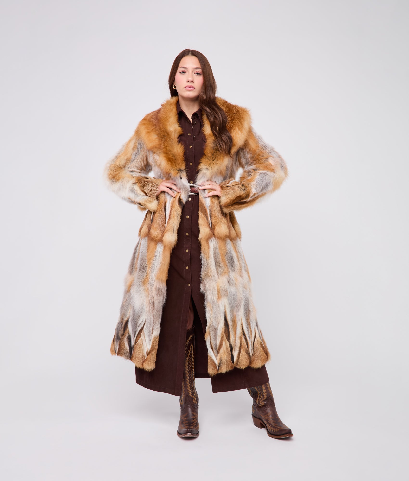 Lorelai Fur Coat :: Natural - Image 9