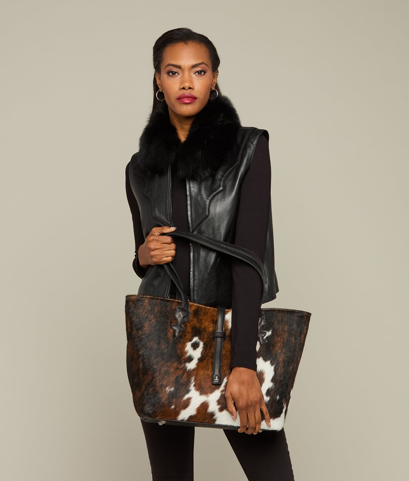 Sadie Tote :: Brindle - Image 2