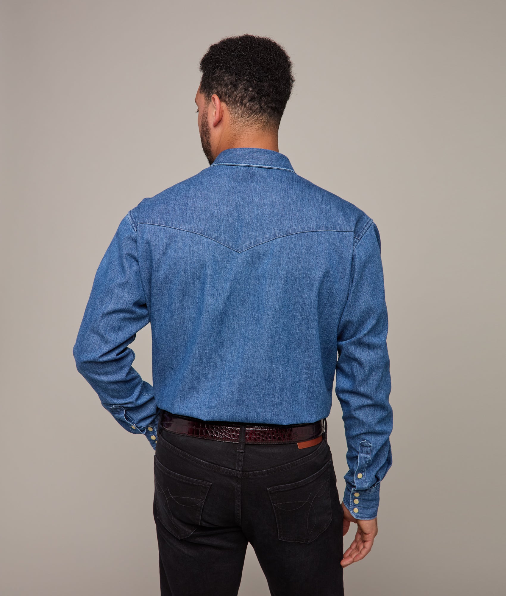 Lucchese x Chris Stapleton Classic Fit :: Medium Wash - Image 6