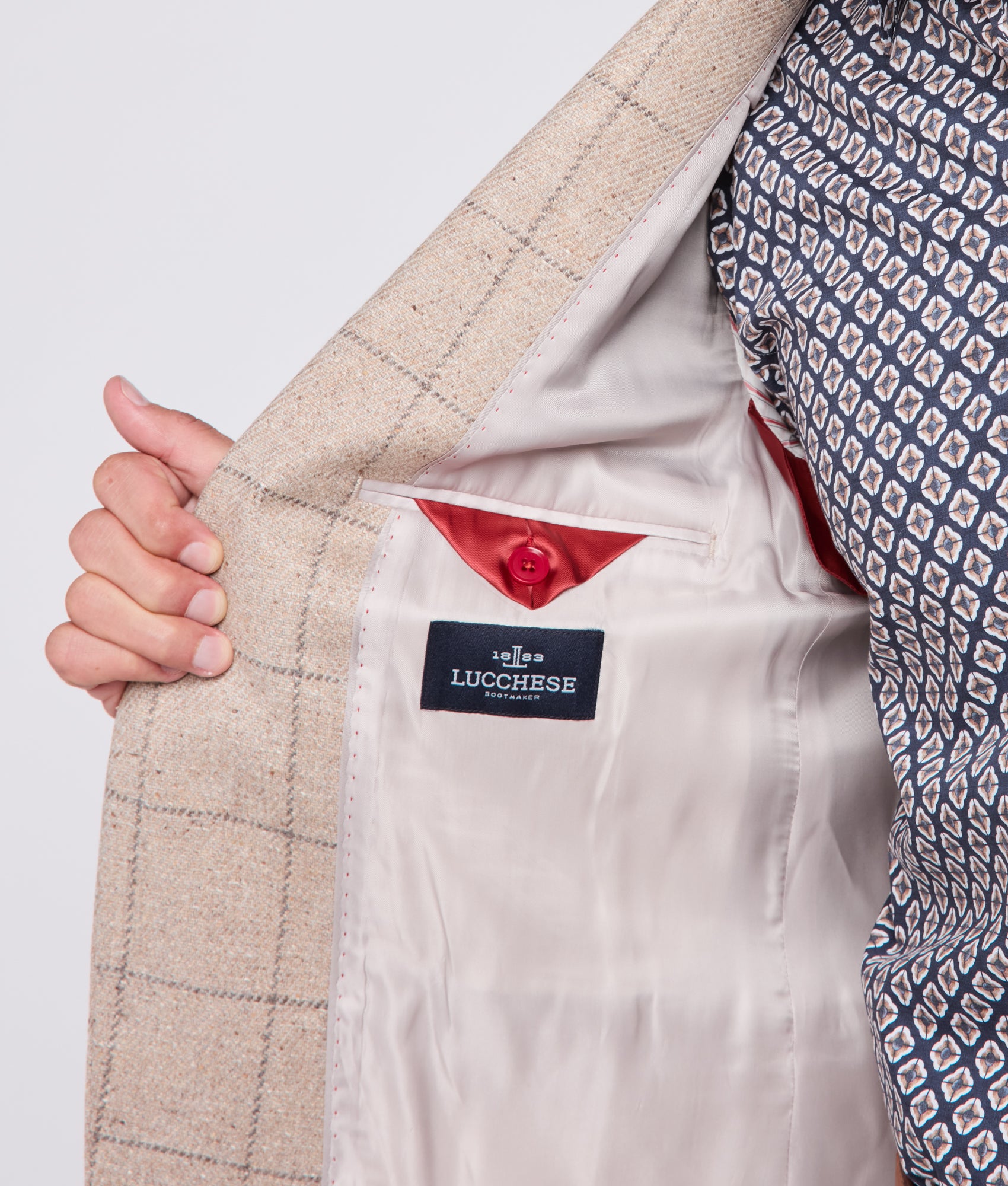 Lucchese Sport Coat :: Oatmeal - Image 4