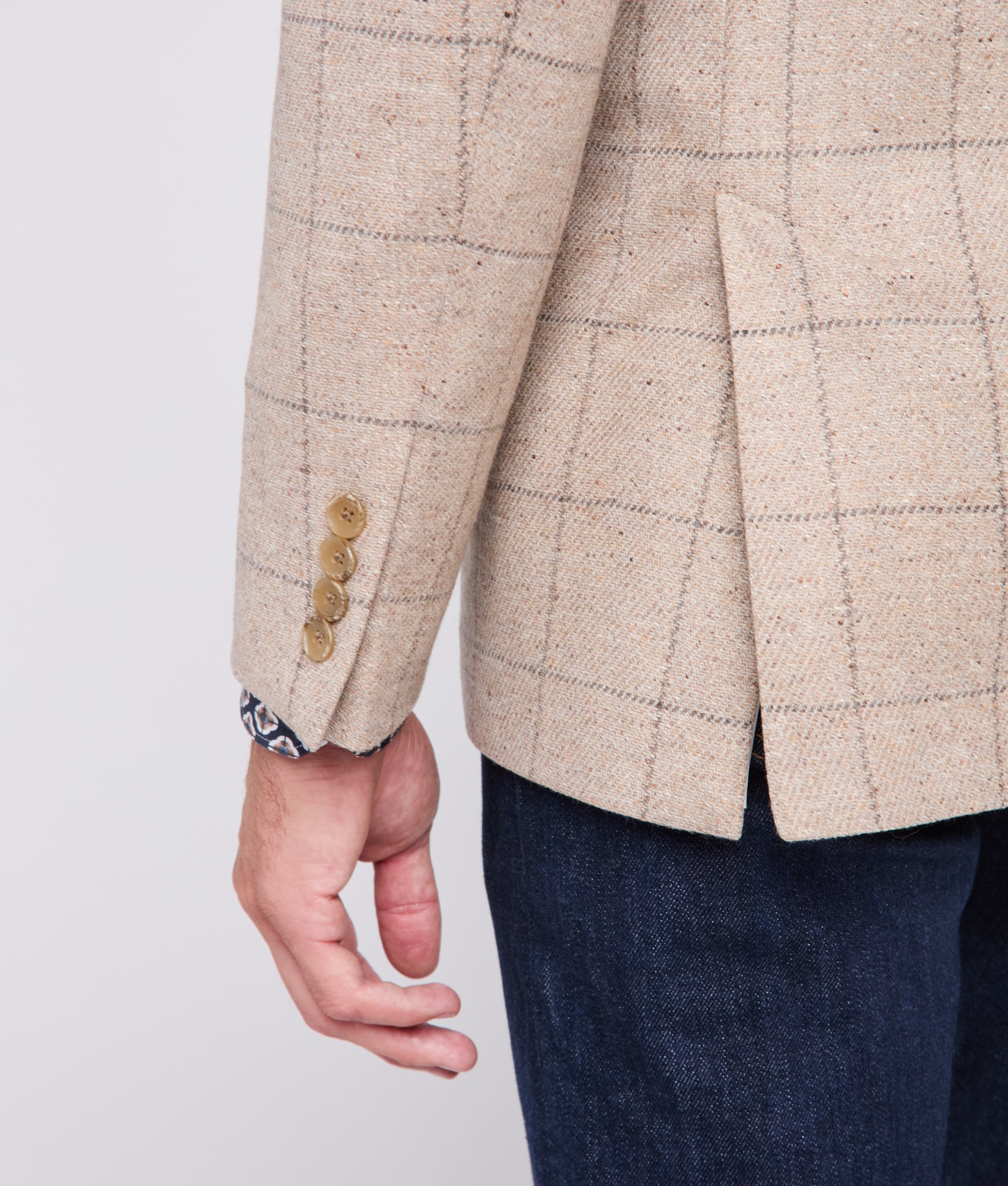 Lucchese Sport Coat :: Oatmeal - Image 5