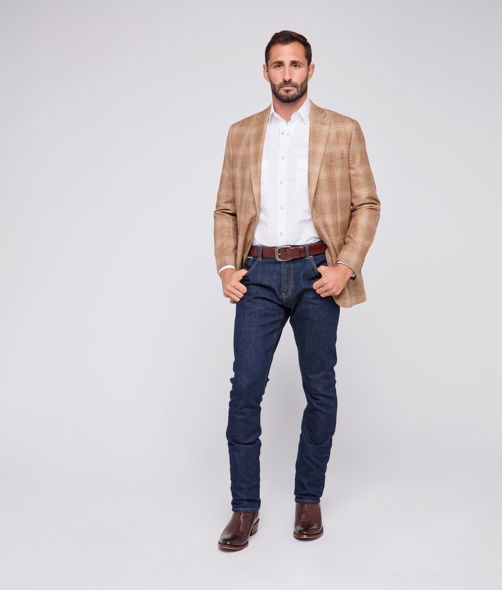 Lucchese Sport Coat :: Caramel - Image 9