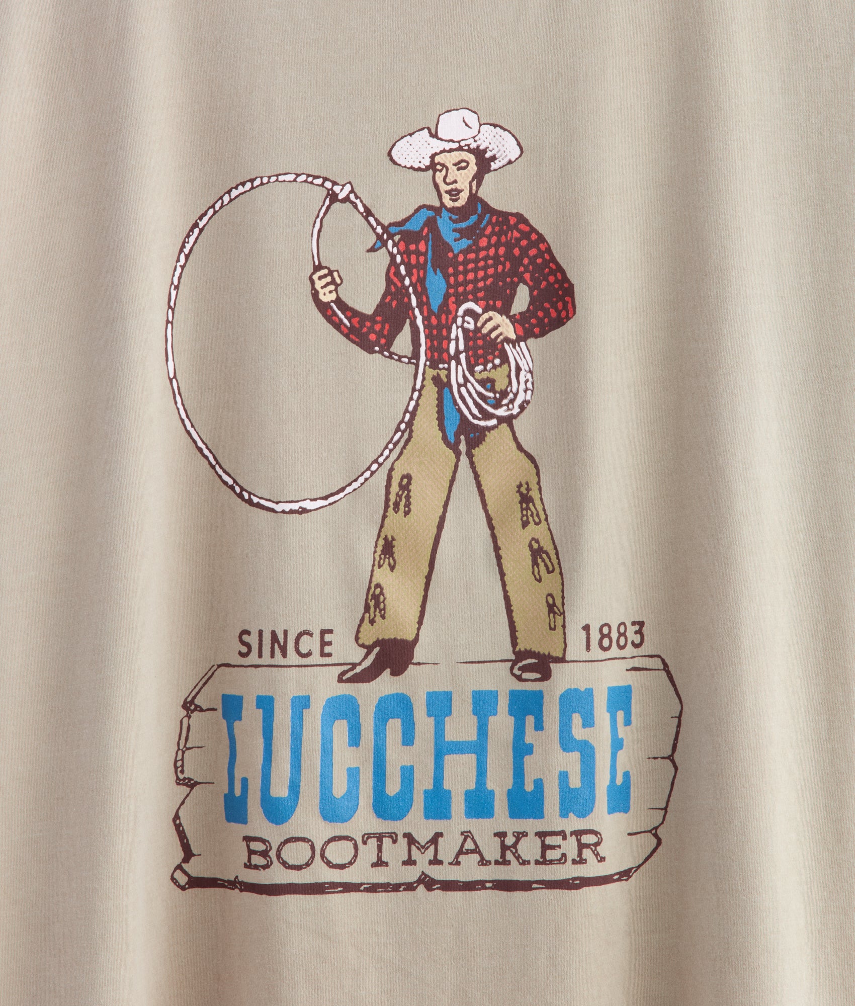 Trail Boss Tee :: Sand - Image 9