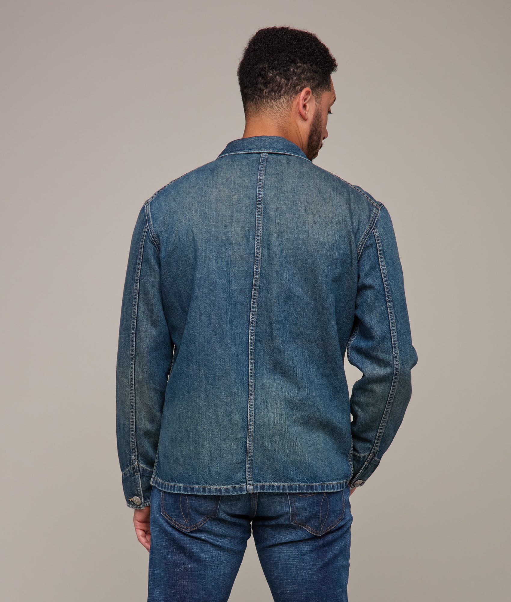 Wyatt Chore Jacket :: Riverside - Image 6