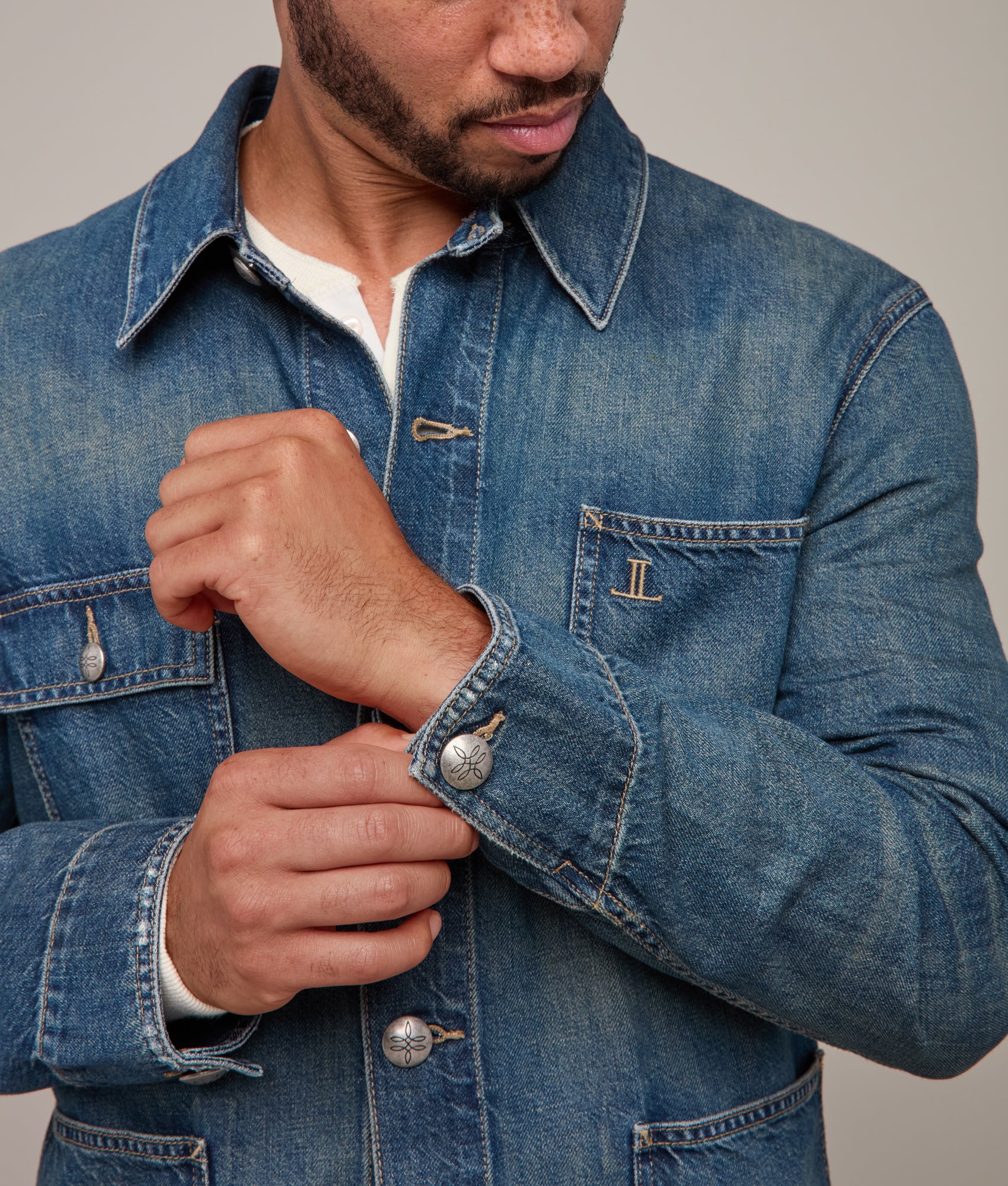 Wyatt Chore Jacket :: Riverside - Image 8