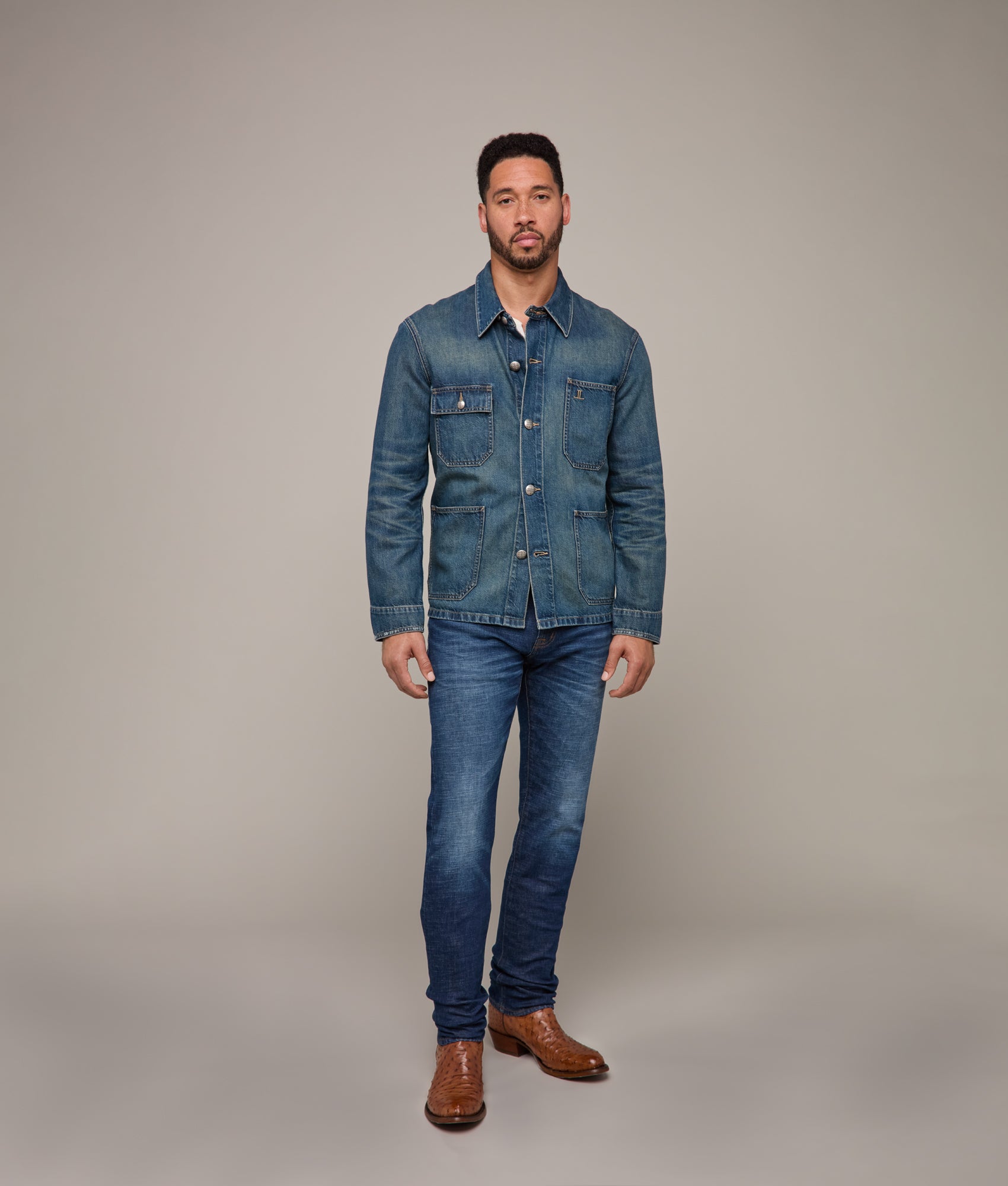 Wyatt Chore Jacket :: Riverside - Image 5