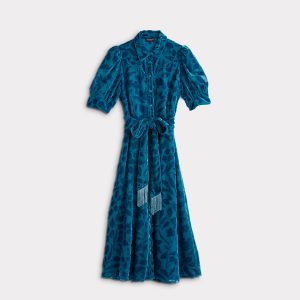 Avery Velvet Dress :: Multi