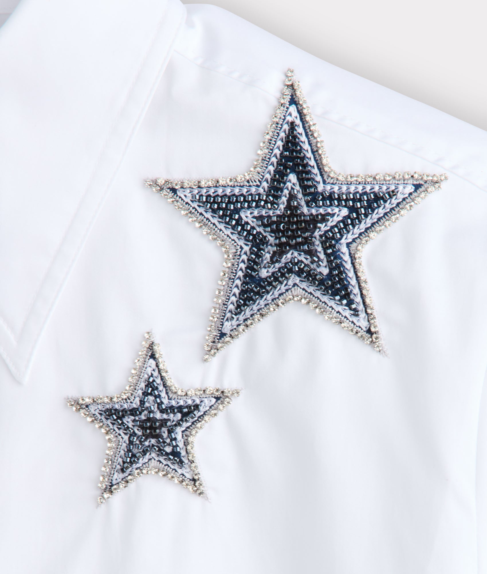 Lucchese x Dallas Cowboys Blouse :: White - Image 7