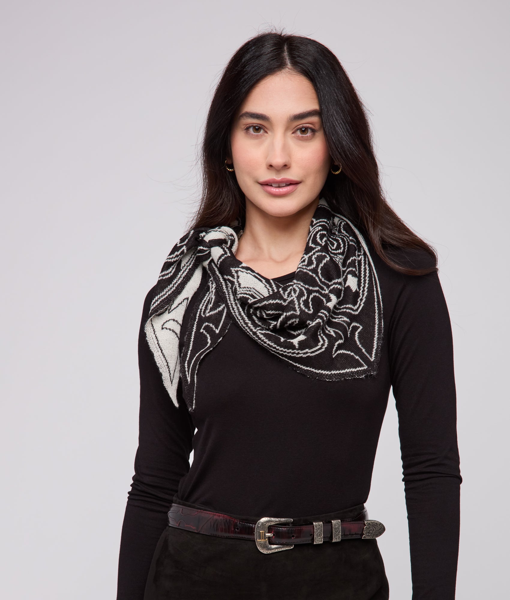 Liberty Scarf :: Black - Image 2