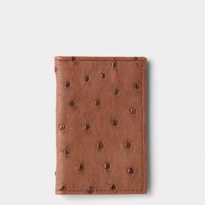 Bifold Wallet ?C Ostrich :: Sienna