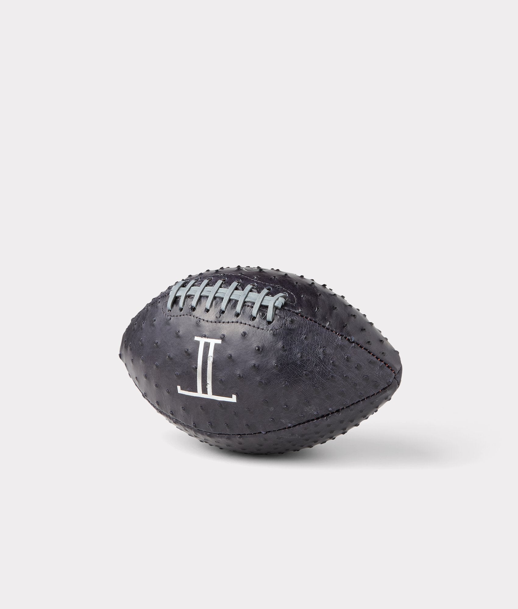 Lucchese Ostrich Football :: Navy - Image 2
