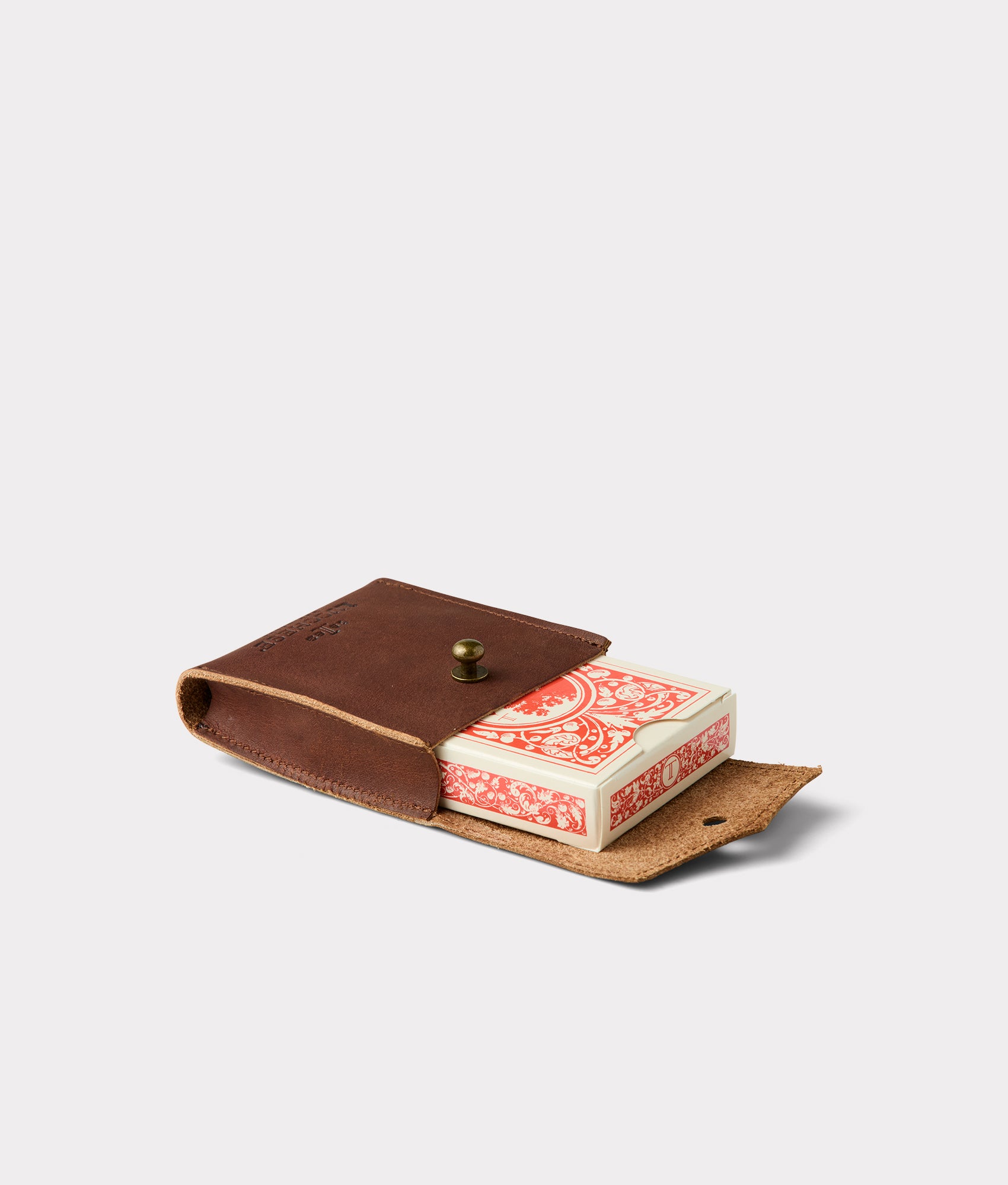 The Code Card Case :: Tan - Image 5