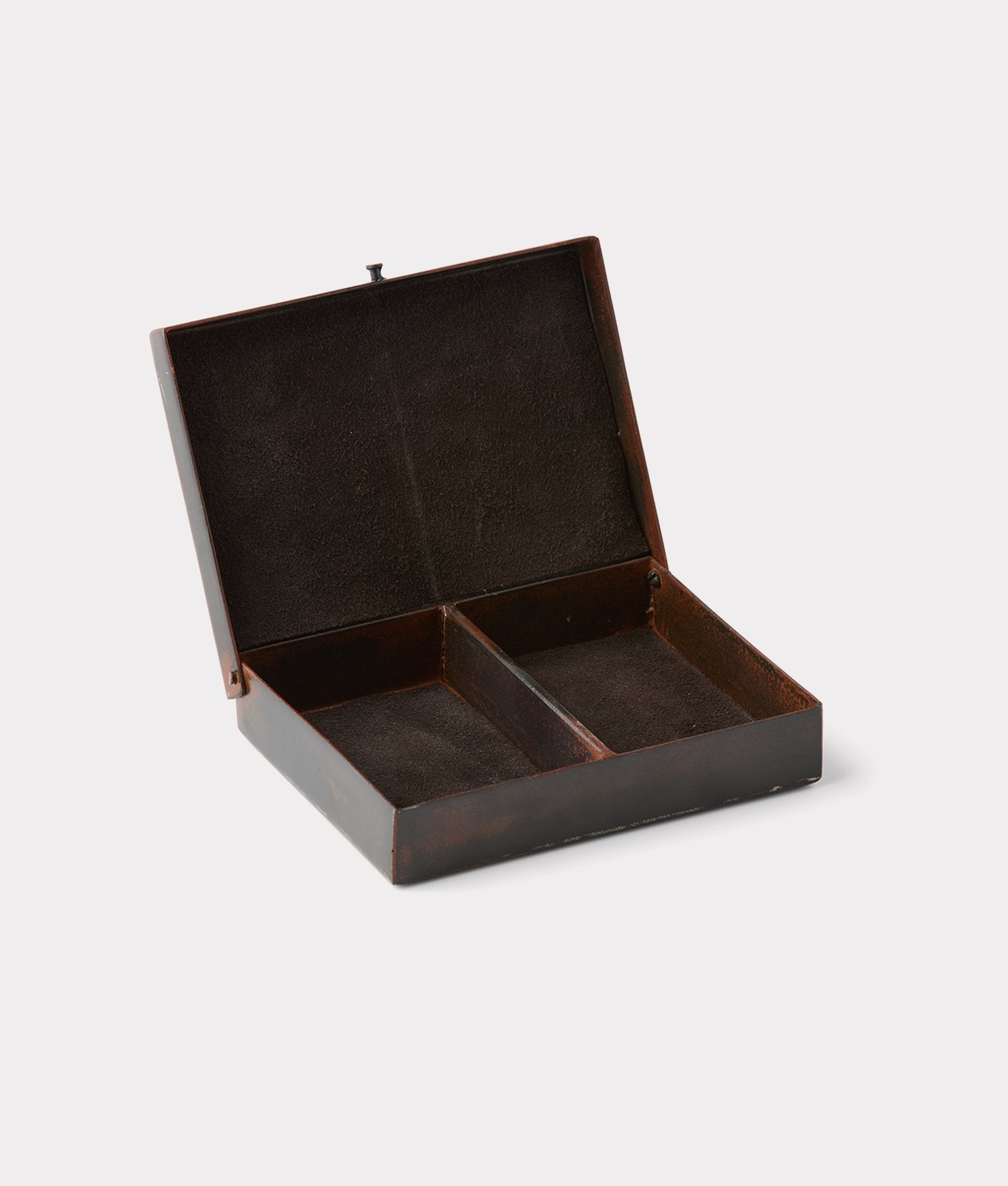 Mirrored L Playing Card Case :: Iron - Image 2