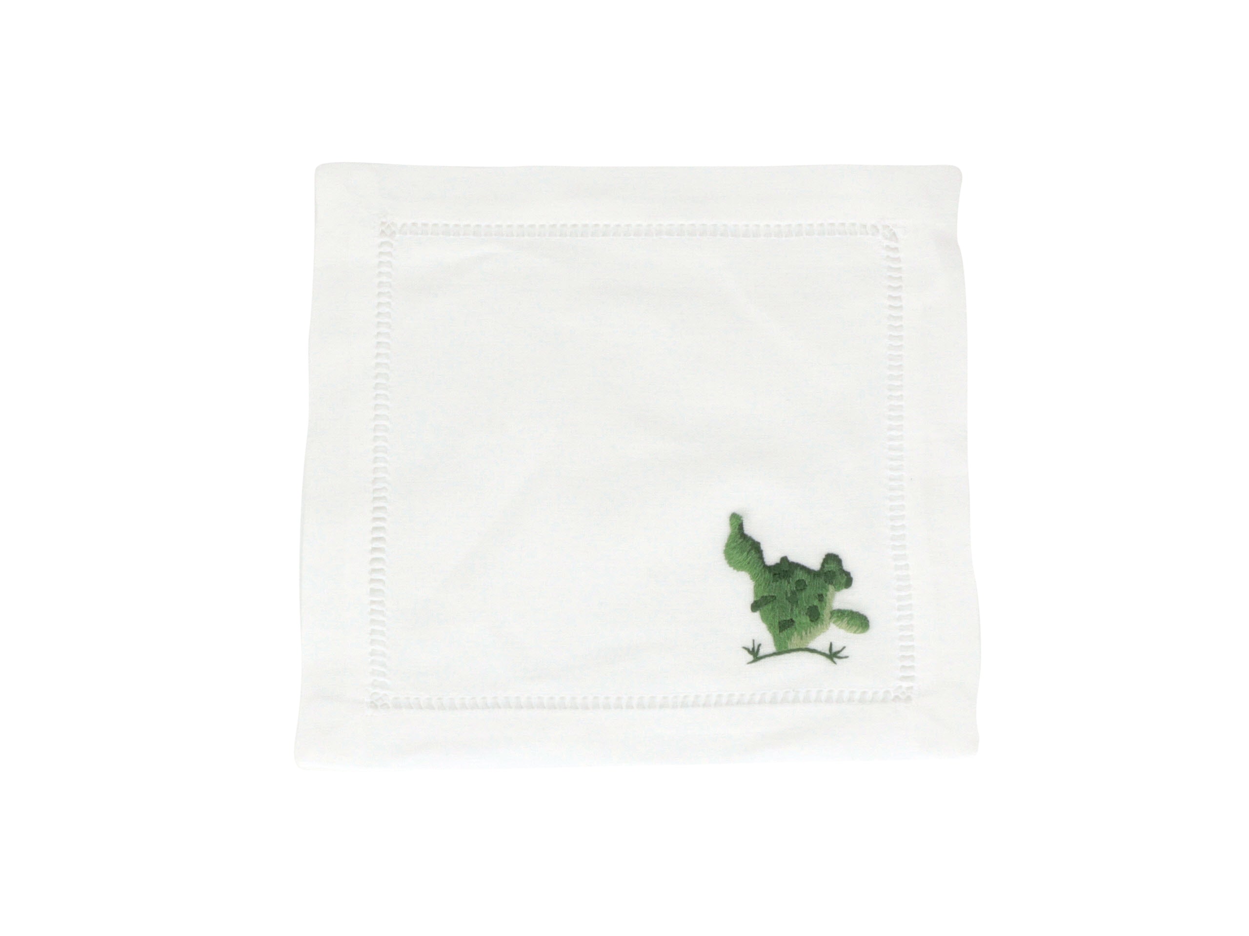 Cactus Cocktail Napkins :: White - Image 5