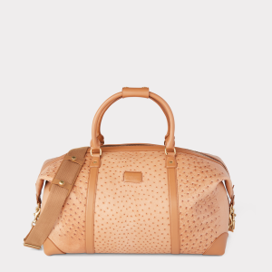 Ostrich Duffle - Large :: Cognac