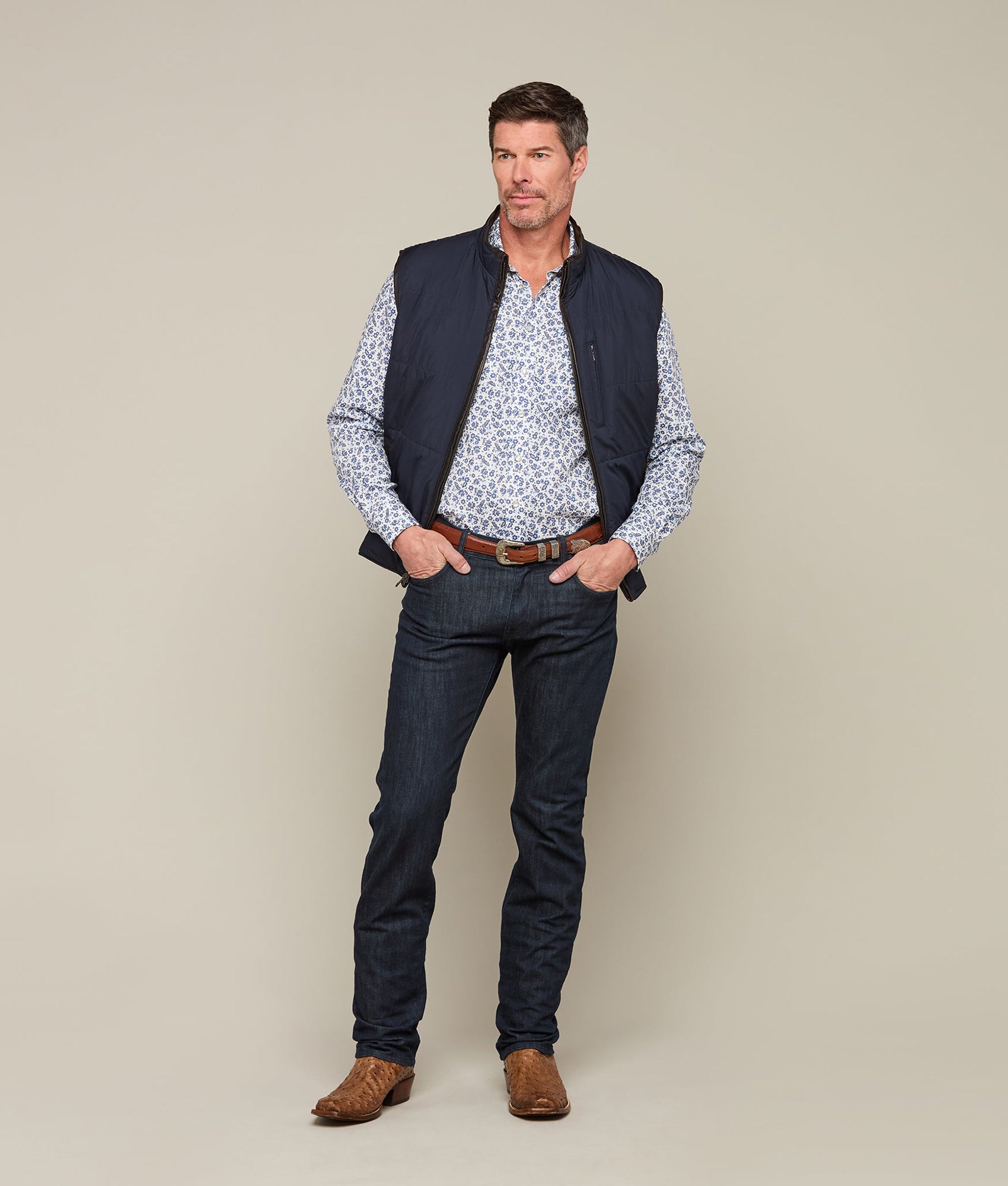 Smooth Ranch Hand Tapered :: Tan - Image 5